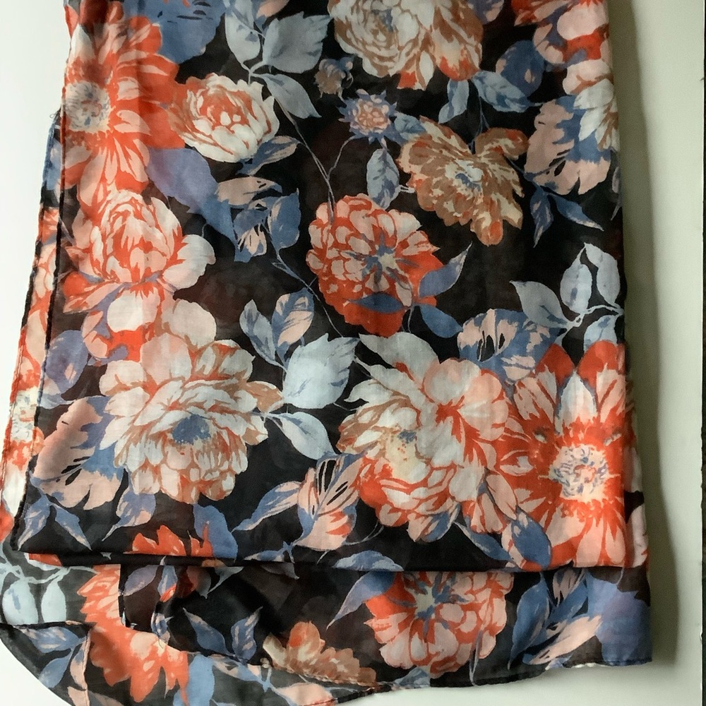 Soft draping polyester oblong Scarf